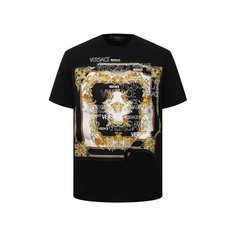 Хлопковая футболка Versace
