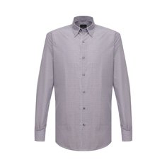 Хлопковая рубашка Ermenegildo Zegna