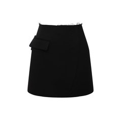Юбка из вискозы и шерсти VETEMENTS