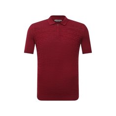 Поло из шелка и хлопка Corneliani