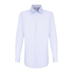 Хлопковая сорочка с воротником кент Brioni