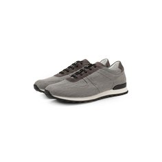 Текстильные кроссовки Kiton