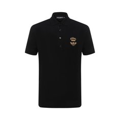 Хлопковое поло Dolce & Gabbana