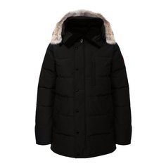 Пуховик с меховой отделкой Carson Canada Goose