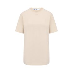 Хлопковая футболка Off-White