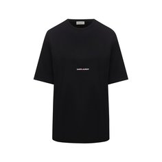 Хлопковая футболка Saint Laurent