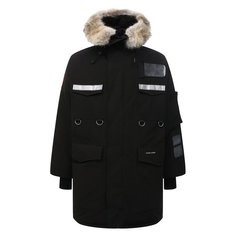 Утепленная парка Resolute с меховой отделкой капюшона Canada Goose