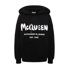 Хлопковое худи Alexander McQueen