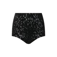 Шорты с отделкой пайетками Saint Laurent
