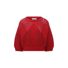 Хлопковый свитер Brunello Cucinelli