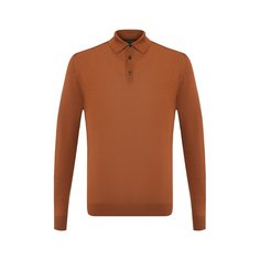 Шерстяное поло с длинными рукавами Ermenegildo Zegna