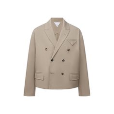 Хлопковый пиджак Bottega Veneta