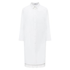 Хлопковая рубашка Jil Sander