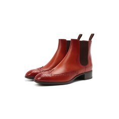 Кожаные ботинки Santoni