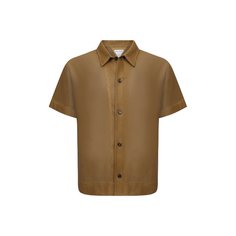 Кожаная рубашка Bottega Veneta