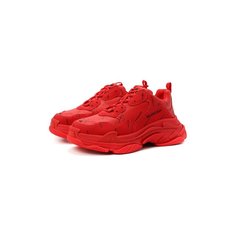 Комбинированные кроссовки Triple S Balenciaga