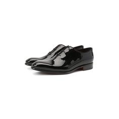 Кожаные оксфорды Santoni