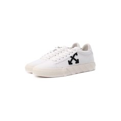 Текстильные кеды Vulcanized Off-White