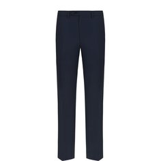 Шерстяные брюки прямого кроя Brioni