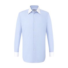 Хлопковая сорочка с воротником кент Brioni