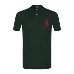 Хлопковое поло с короткими рукавами Polo Ralph Lauren