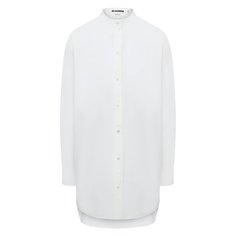 Хлопковая рубашка Jil Sander