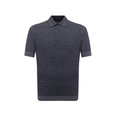 Поло из хлопка и льна Ermenegildo Zegna