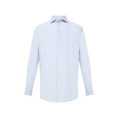 Сорочка из хлопка и льна Brioni
