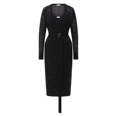 Платье с поясом Brunello Cucinelli