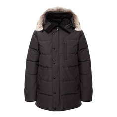 Пуховик с меховой отделкой Carson Canada Goose