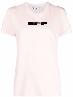 Off-White футболка с логотипом