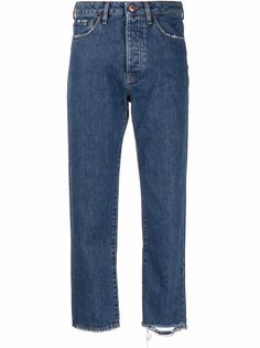 3x1 прямые джинсы с эффектом потертости