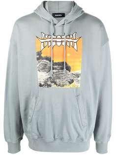 Diesel худи с графичным принтом