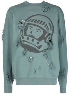 Billionaire Boys Club толстовка Astronaut с эффектом потертости