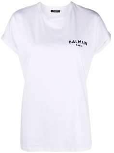 Balmain футболка с логотипом