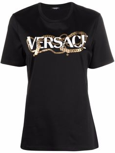 Versace футболка с логотипом