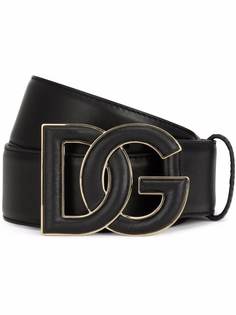 Dolce & Gabbana ремень с пряжкой-логотипом