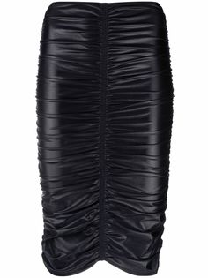 Alexander Wang юбка с завышенной талией и сборками