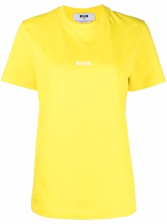 MSGM футболка с логотипом