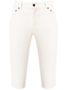 Saint Laurent шорты средней посадки