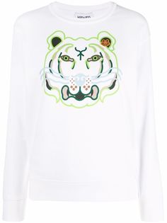 Kenzo футболка с принтом K-Tiger