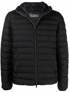 Herno пуховик с капюшоном