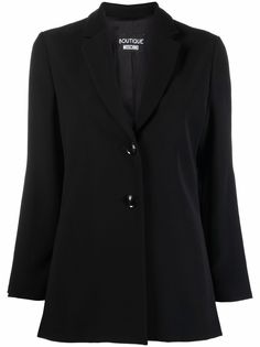 Boutique Moschino однобортный блейзер с разрезами