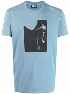 Diesel футболка с фотопринтом