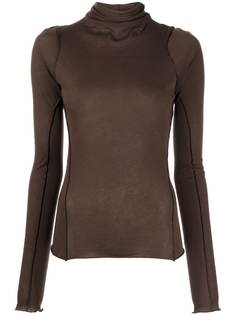 Rag & Bone топ Gaia с высоким воротником