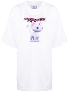 VETEMENTS футболка с принтом