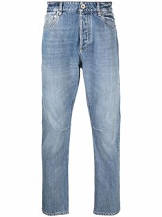 Brunello Cucinelli узкие джинсы