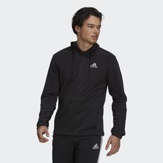 Флисовая толстовка Essentials Giant Logo adidas Sportswear