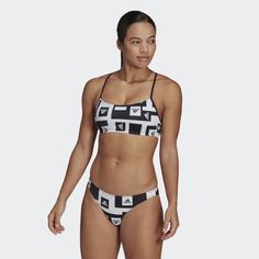 Раздельный купальник Logo Graphic adidas Performance