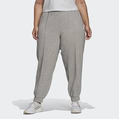 Флисовые брюки Essentials Studio (Plus Size) adidas Sportswear